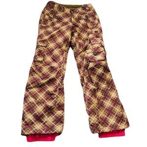 Sims Ski Snowboarding Plaid pants size XS